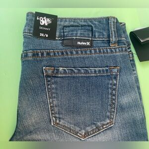 LOW RISE Hurley 81 Skinny Women’s Jeans - Dark Blue NEW WITH TAGS SIZE 0 Junior